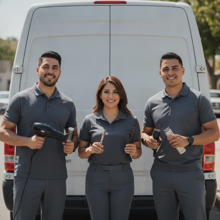 Cabeleireiro de Luxo equipe em Barretos